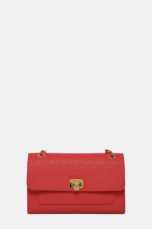 RED MONOGRAM BAG