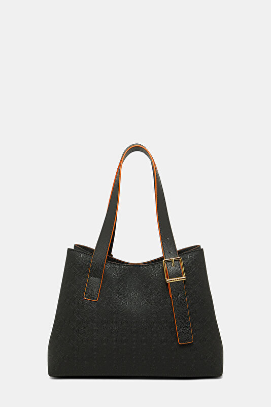 ORANGE MONOGRAM BAG 3