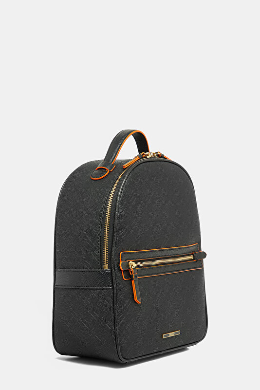 ORANGE MONOGRAM BAG 2