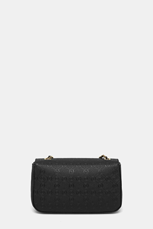 BLACK MONOGRAM BAG 4