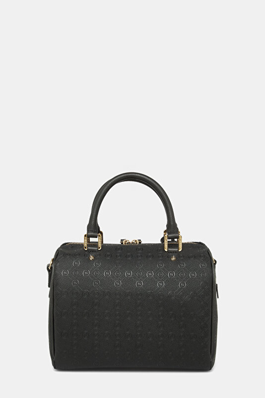 BLACK MONOGRAM BAG 4