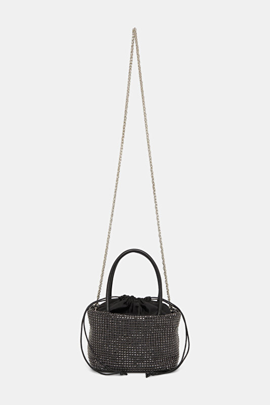 BLACK TEXTURED BAG 2