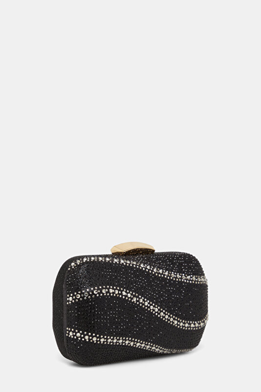 BLACK TEXTURED BAG 3