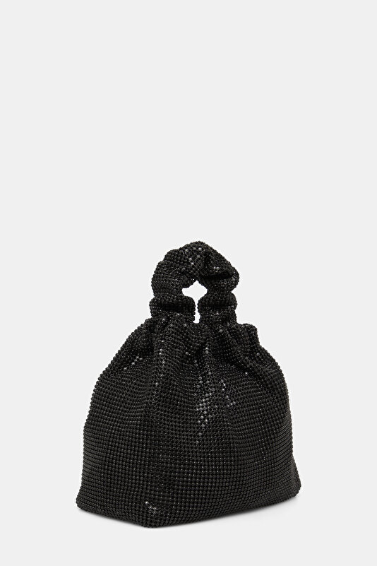 BLACK TEXTURED BAG 3
