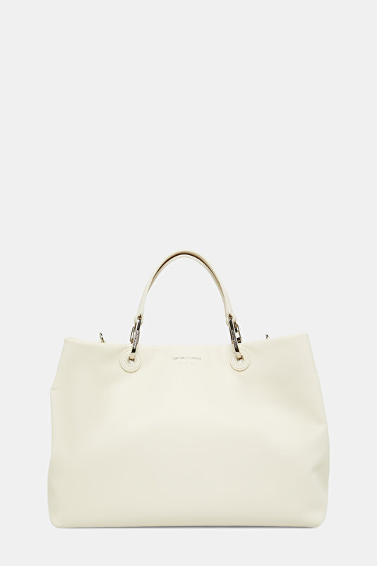 WHITE LEATHER BAG