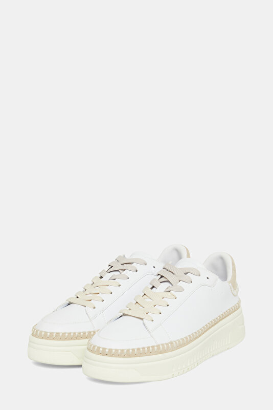 BEIGE LEATHER SHOE 2