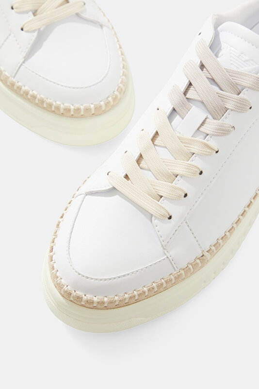 BEIGE LEATHER SHOE 4