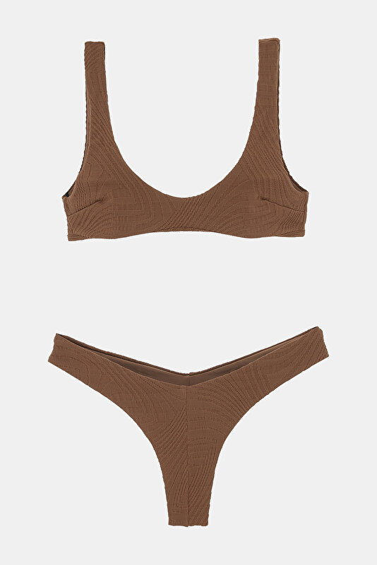 BROWN BIKINI