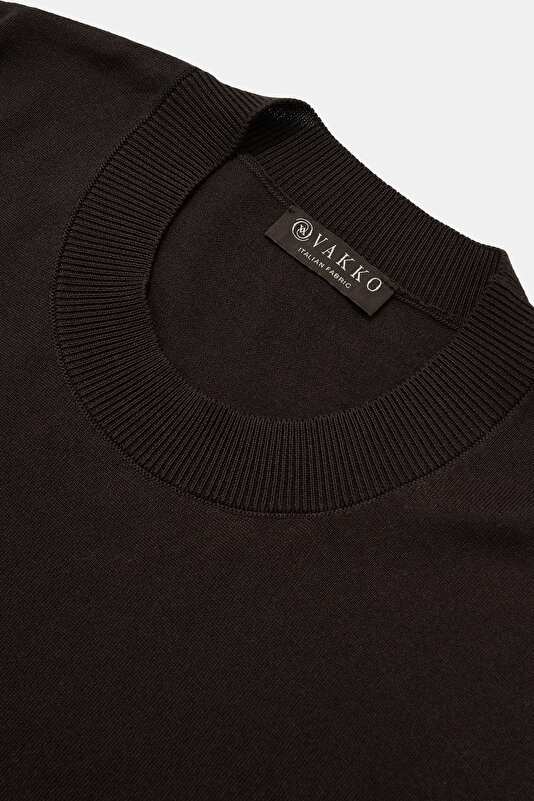 BROWN POLO NECK LONG SLEEVE 3