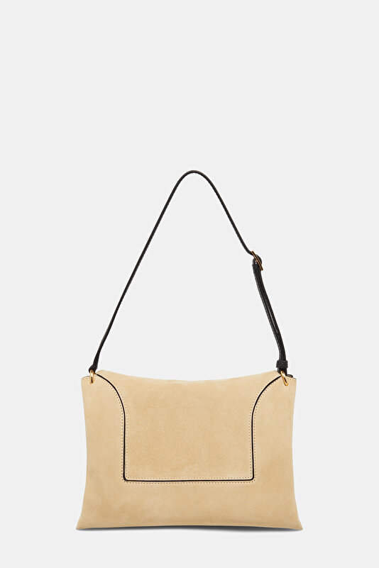 ECRU SUEDE BAG 3