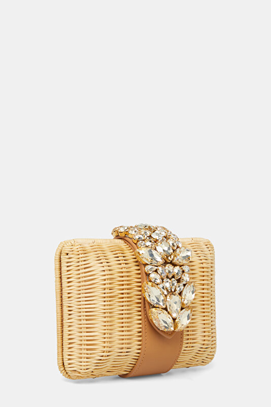 NATURAL JEWELLED BAG 4