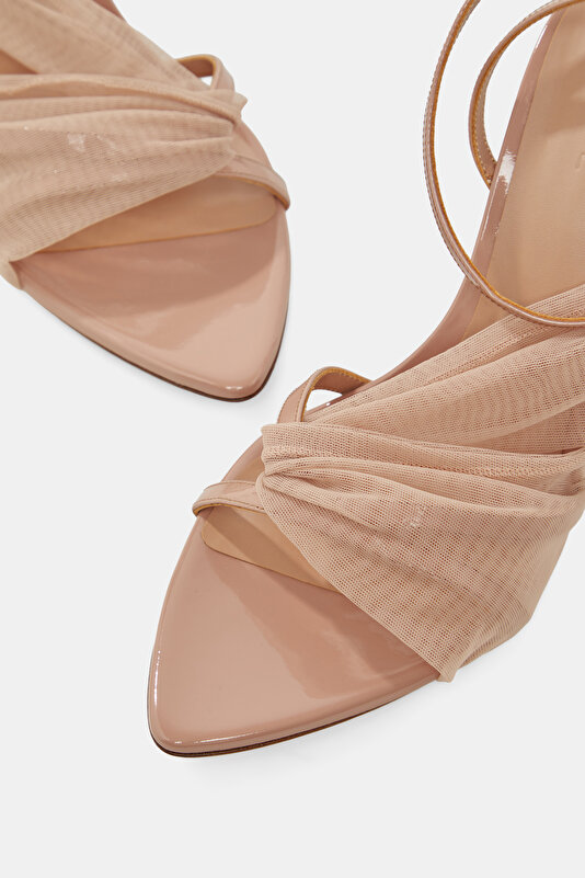 DARK BEIGE LEATHER SHOE 4