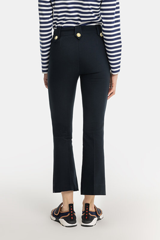 LACİVERT BOL PAÇA PANTOLON 3