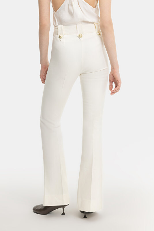 BEYAZ BOL PAÇA PANTOLON JEAN PANTOLON 3