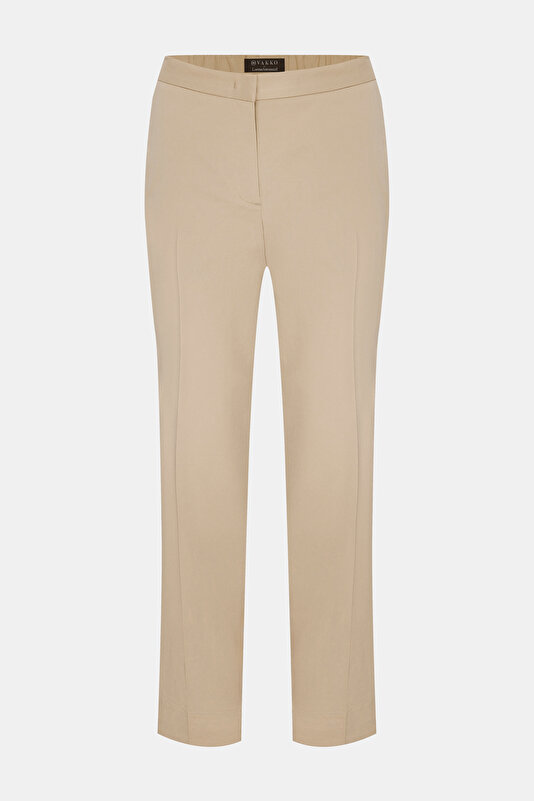 MAROON WIDE LEG TROUSERS 4