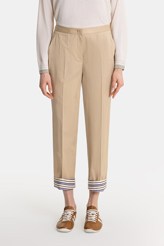 MAROON WIDE LEG TROUSERS 2