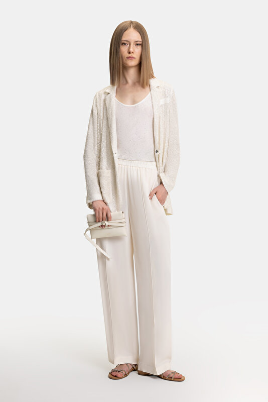 ECRU SHAWL COLLAR JACKET 4