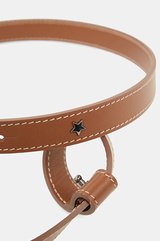 TAN LEATHER BELT 3