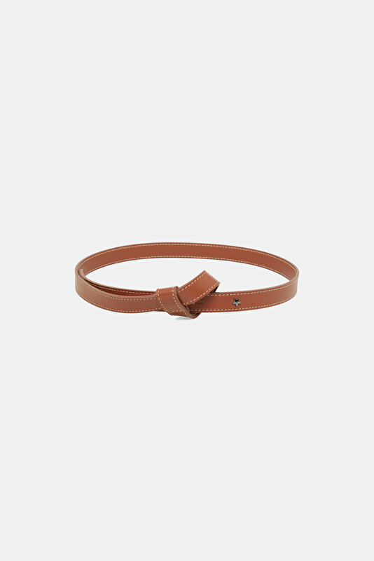 TAN LEATHER BELT
