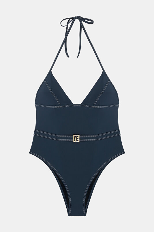 NAVY BLUE SWIMSUIT