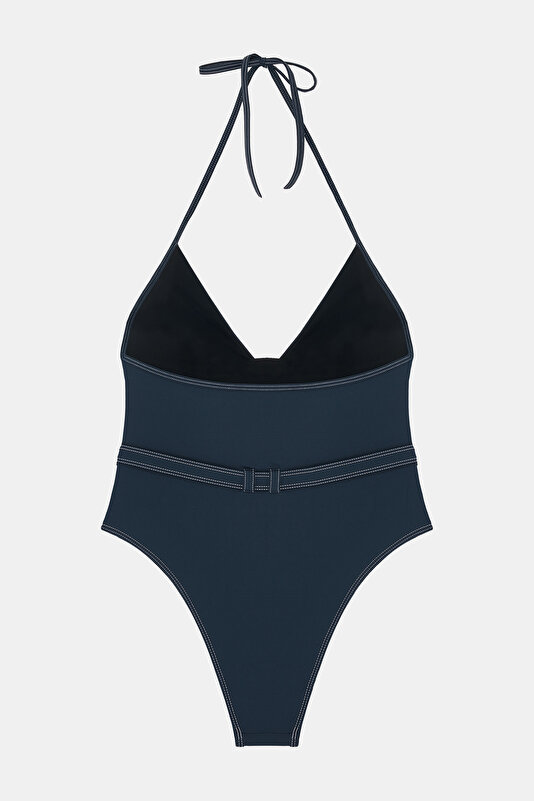 NAVY BLUE SWIMSUIT 2