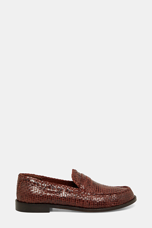 TAN LEATHER SHOE