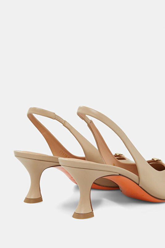BEIGE LEATHER SHOE 4