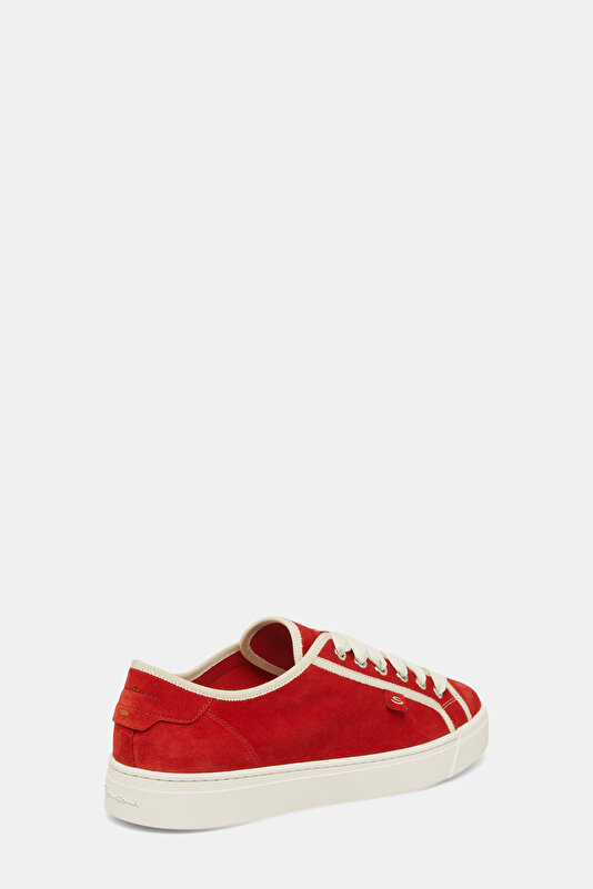 RED SUEDE SHOE 3