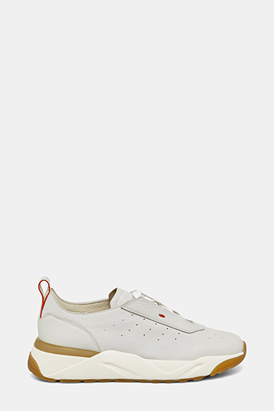 LIGHT BLUE LEATHER SHOE