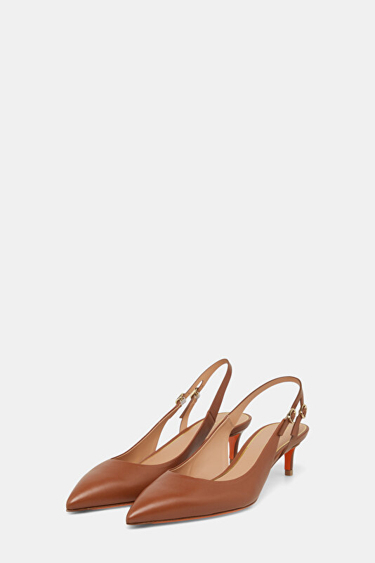 TAN LEATHER SHOE 2