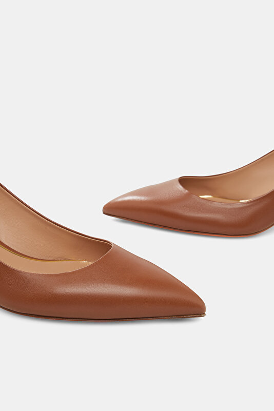 TAN LEATHER SHOE 4
