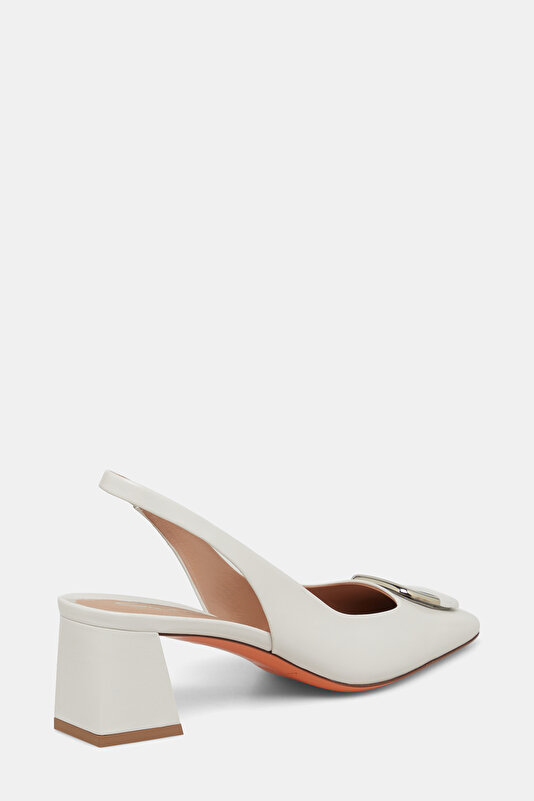 WHITE LEATHER SHOE 3