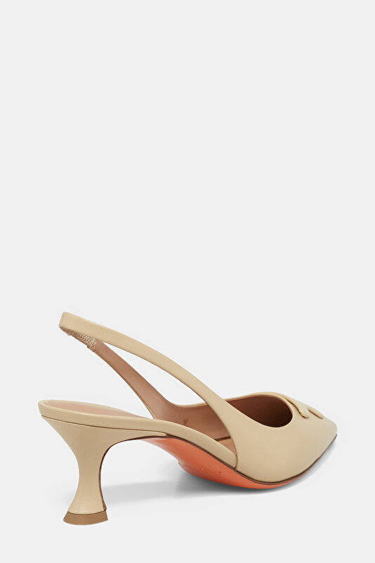 ECRU LEATHER SHOE 4