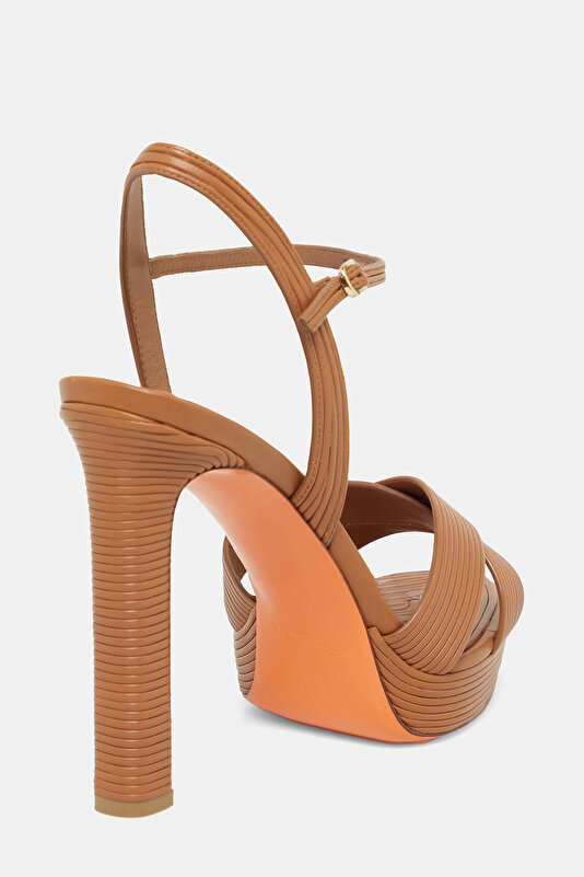 TAN LEATHER SHOE 3