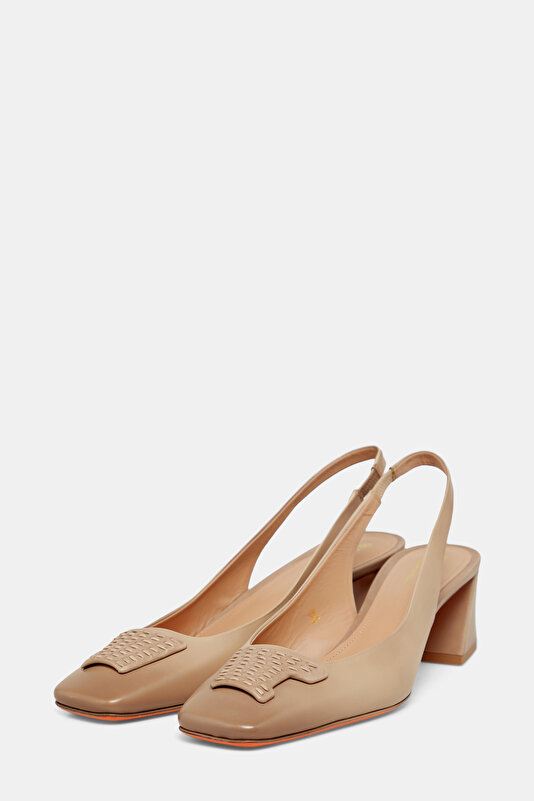 BEIGE LEATHER SHOE 2