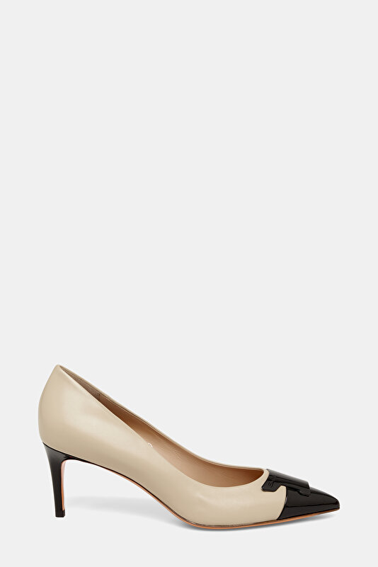BLACK LEATHER SHOE