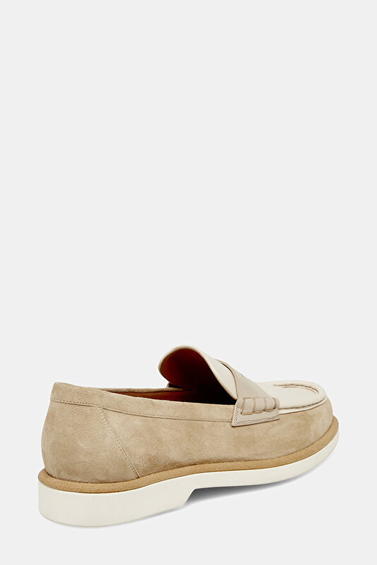 GREY LEATHER SHOE 3