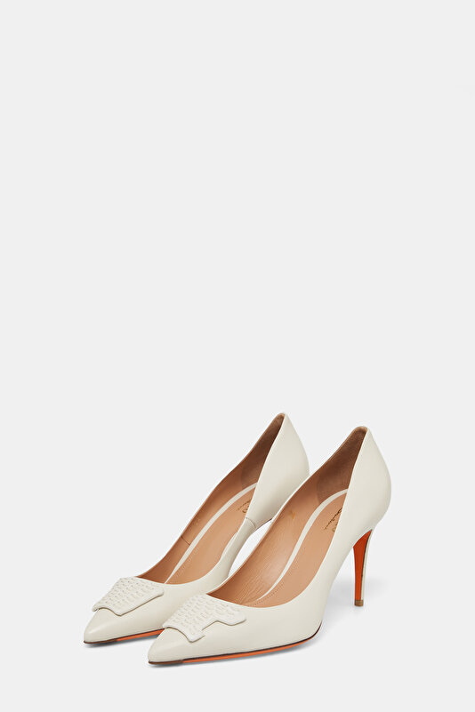WHITE LEATHER SHOE 2