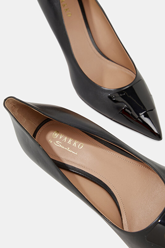 BLACK LEATHER SHOE 4