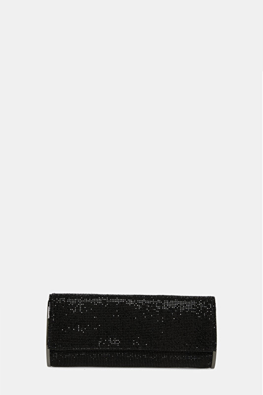 BLACK JEWELLED BAG