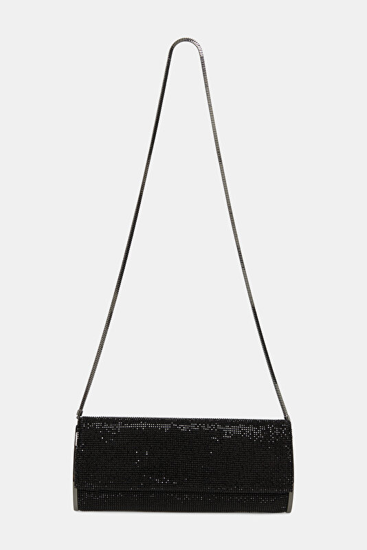 BLACK JEWELLED BAG 2