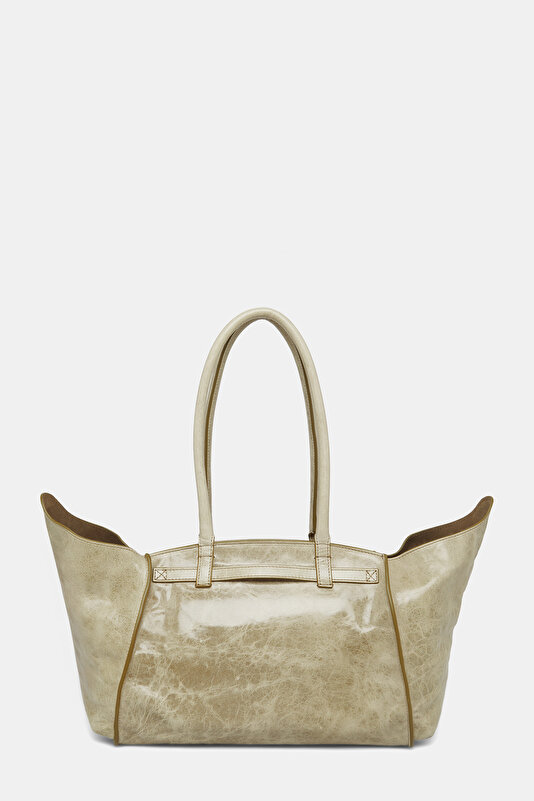 GREEN LEATHER BAG 3