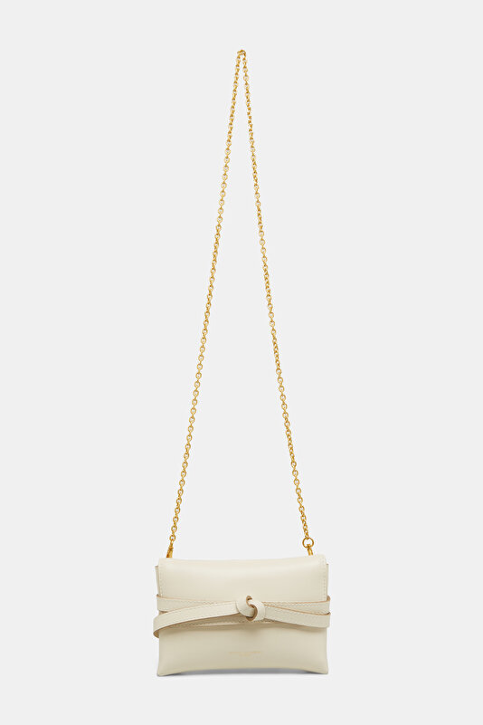 ECRU LEATHER BAG 2