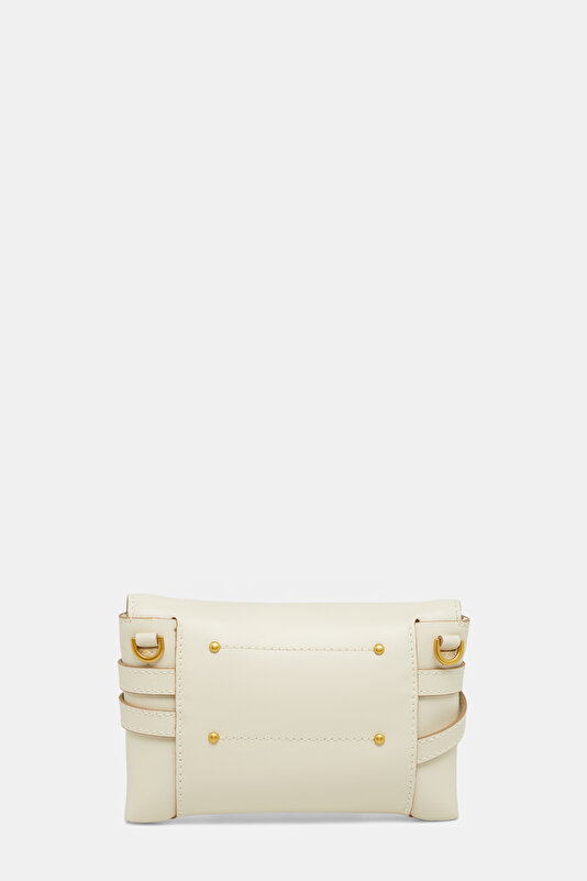 ECRU LEATHER BAG 4