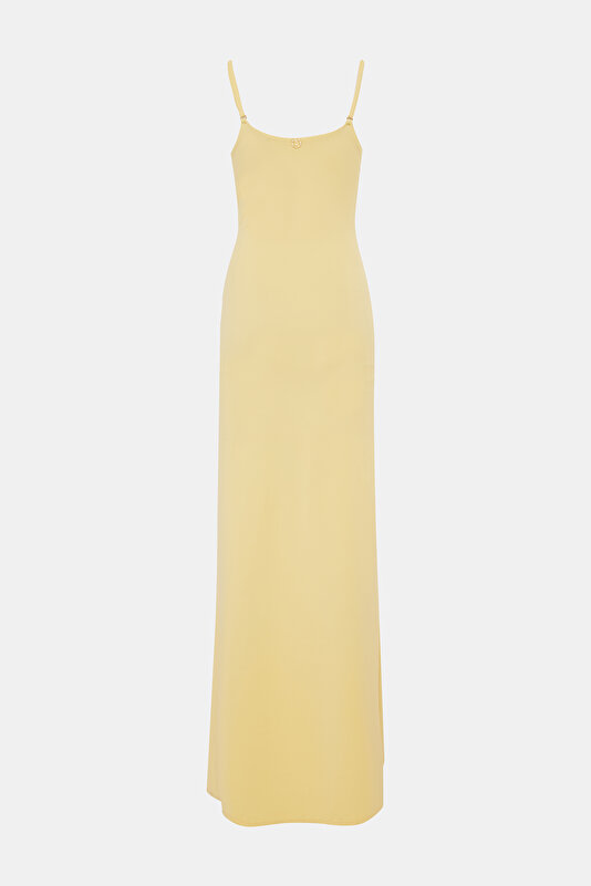 LIGHT YELLOW DRESS 2