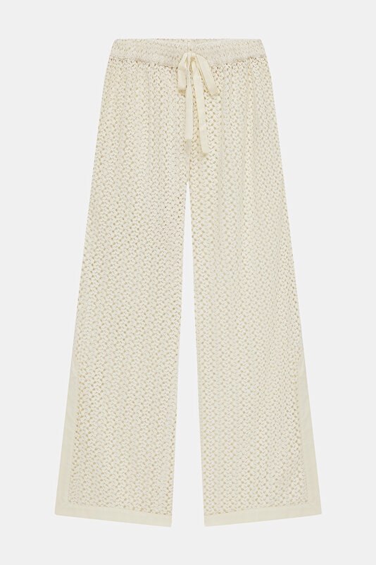ECRU TROUSERS