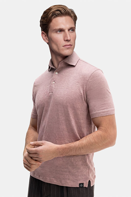 POLO YAKALI KISA KOL KETEN TSHIRT 4
