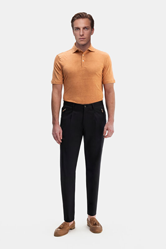 POLO YAKALI KISA KOL KETEN T-SHIRT 3