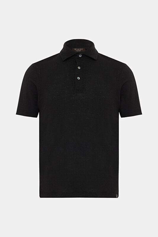 POLO YAKALI KISA KOL KETEN T-SHIRT