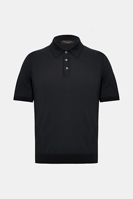 POLO YAKA DÜĞMELİ KISA KOL KOTON TRİKO